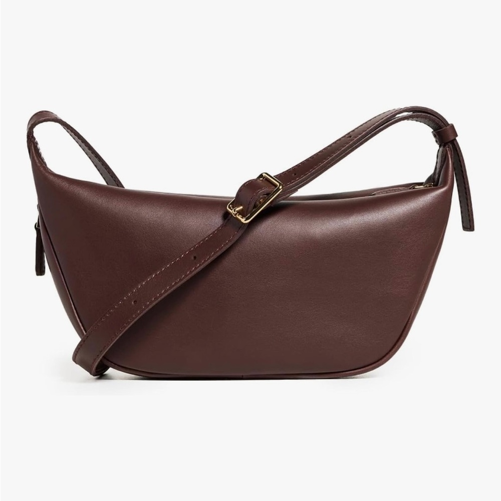 Madewell Chocolate Brown Leather Shoulder Bag